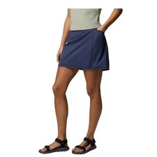BNWT Columbia Womens Skort Blue Pockets UPF 50 Omni-Shield Active Size Large