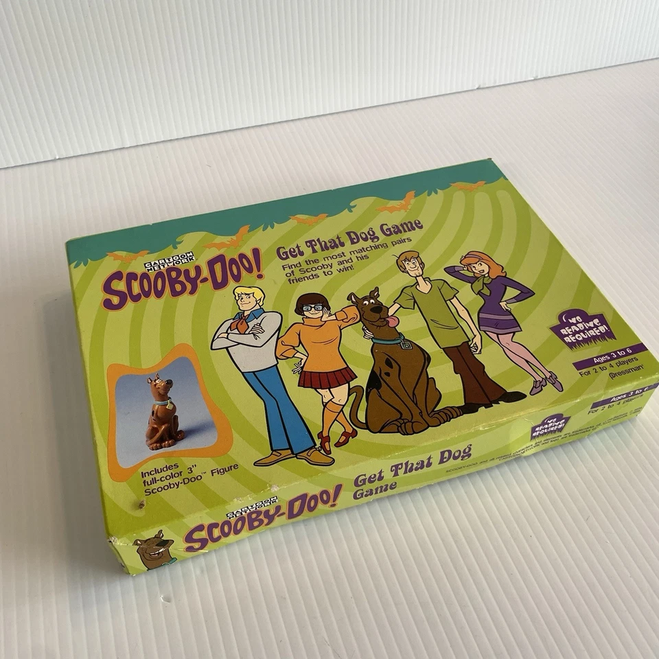 Scooby Doo Get That Dog Memory Matching Game Vintage 1999 Pressman Cartoon - Image 3 of 4