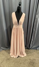Lulus NWT heavenly hues chiffon Maxi Dress So Small