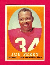 1958Topps Football #93 Joe Perry S.F. 49ers HOF