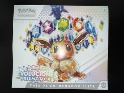 Pokemon TCG Prismatic ETB Sealed box *SPANISH* Evoluciones