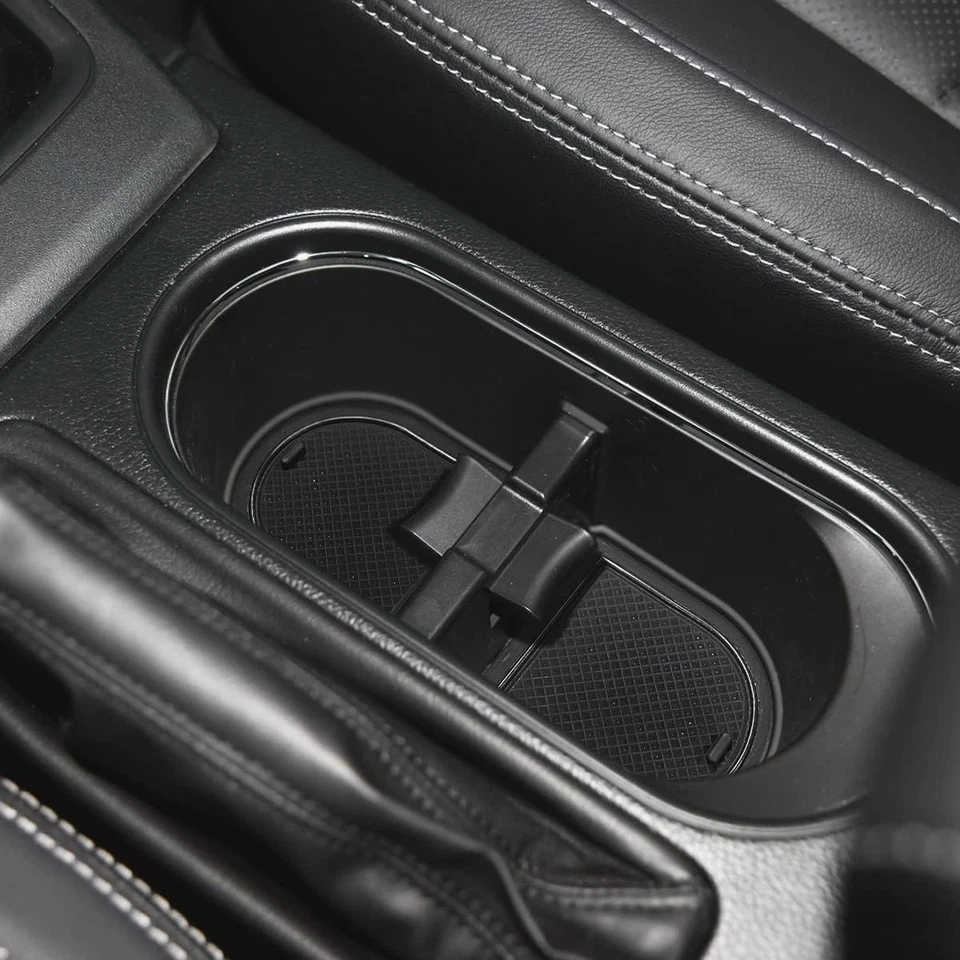 Alfombrillas antipolvo Auovo para accesorios Subaru Forester 2014-2018 posavasos interiores Foto 3 de 4