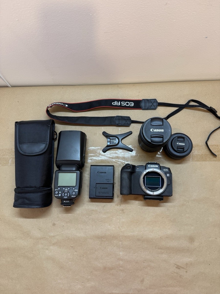 Canon EOS RP おまけ付き Canon EOS RP Camera (DS126751) With 2 Lenses + Extras 94148032375