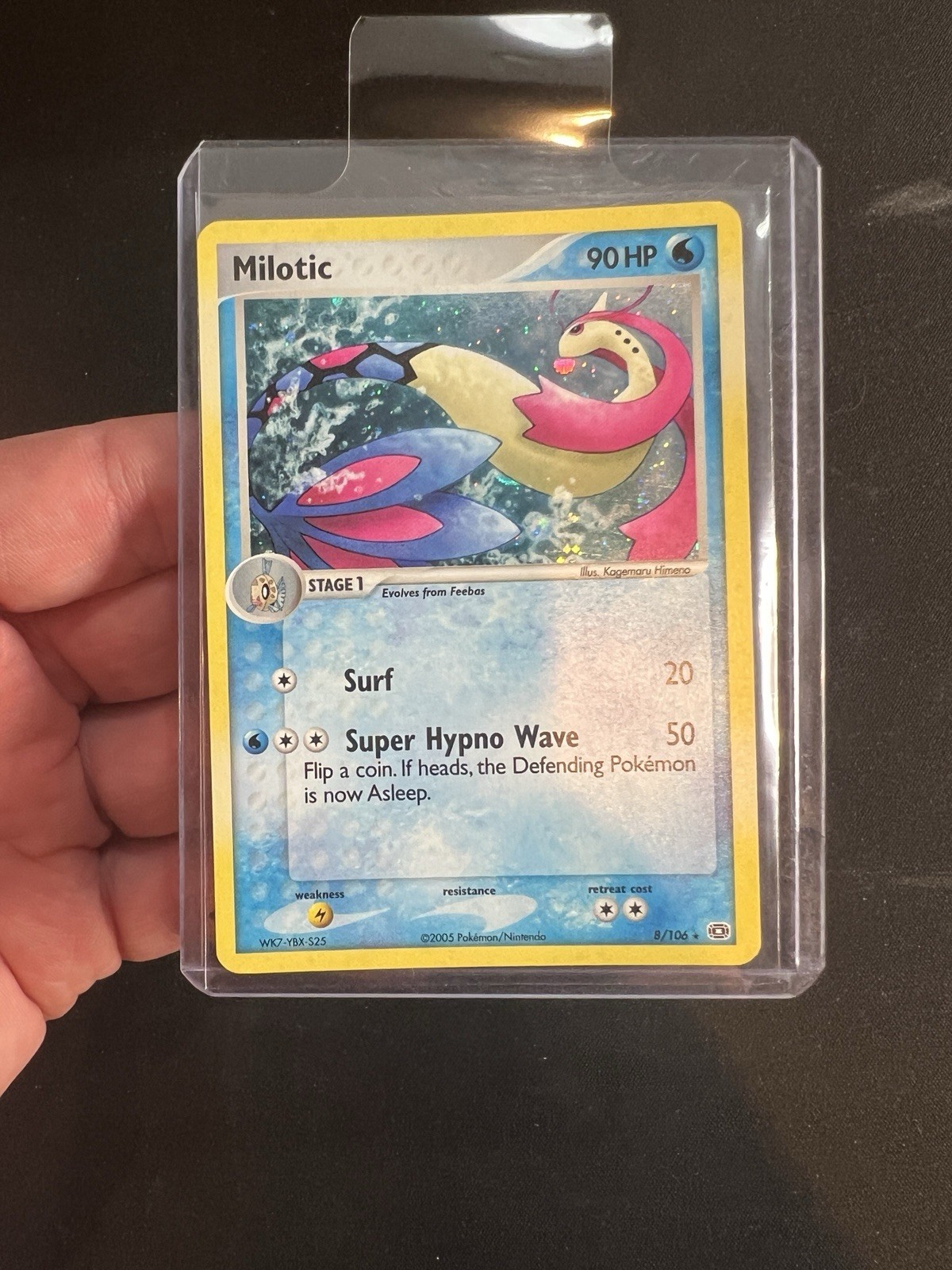 Milotic 2005 EX: Emerald #008/106 Holo Price Guide - Sports Card
