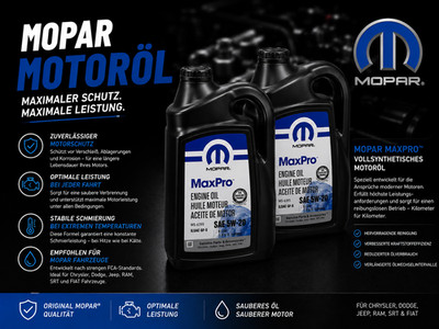 Motoroil 5W20  Mopar MS-6395 ( 2x 5-Liter ) Dodge Chrysler Jeep
