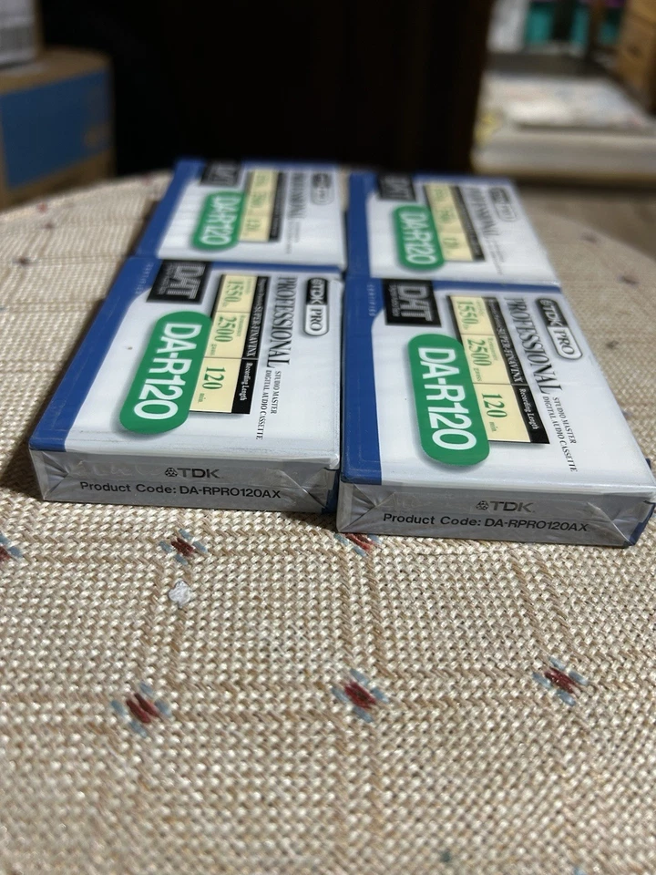 TDK Pro 120 Minutos CINTA DE DATOS, DA-R120, NOS - Totalmente Nueva SELLADA DE FÁBRICA Foto 4 de 4