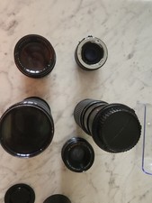 Lot Of Assorted Camera Lenses