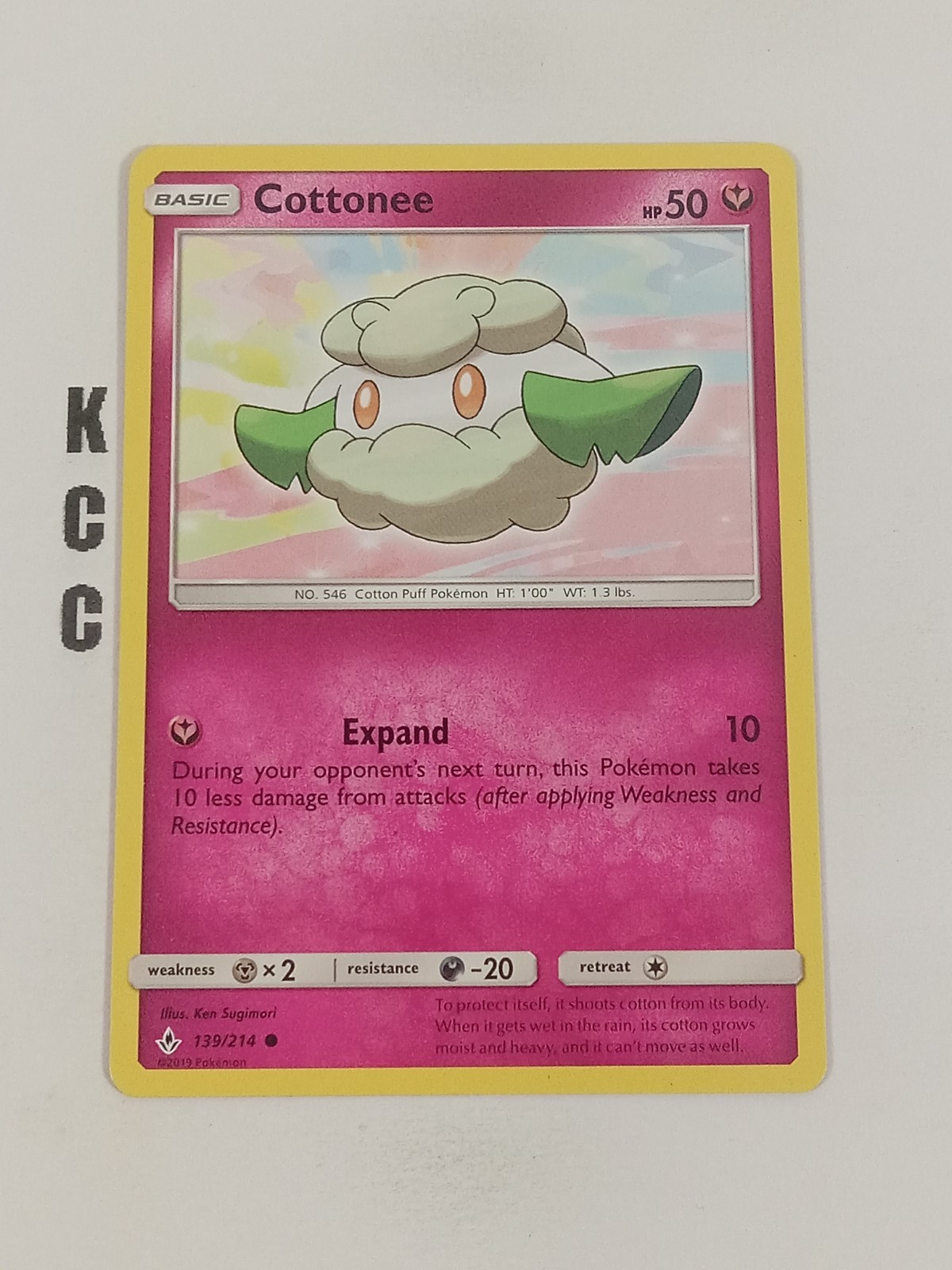 Cottonee 139/214 Unbroken Bonds Pokémon TCG