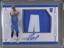 2016 National Treasures Rookie Horizontal 25/49 Domantas Sabonis Patch Auto 3d3