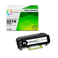 TCT 50F1H00, 501H TAA Compliant Toner Cartridge Replacement for Lexmark 50F1H00