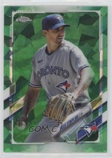 2021 Topps Chrome Update Sapphire Edition Green 42/50 Ross Stripling #US236 5x8