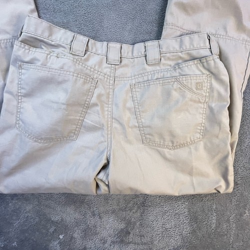 511 Pants Men's 32x32 Cargo Khaki Tactical Ripstop Utility Range Pockets Strike - Picture 9 of 12