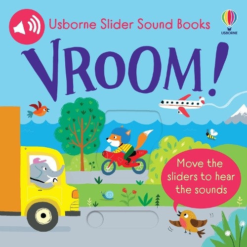 Slider Sound Books: Vroom! by Sam Taplin, Ailie Busby - 9781803707358