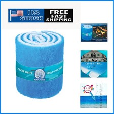 Koi Pond  Aquarium Filter Media Roll 12x72 - Tailored for Crystal-Clear Water
