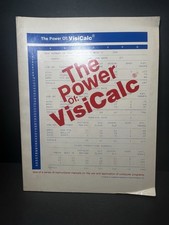 Vintage The Power of VisiCalc Manual by Robert Willams  Bruce Taylor
