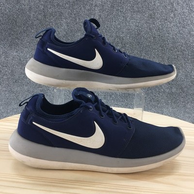 Nike Shoes Mens 11.5 Roshe Two Sneakers Blue Lace Up Low Top Athletic 844656-403