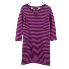 MARC BY MARC JACOBS Purple Border Long Sleeve Sweatshirt Dress XS Used