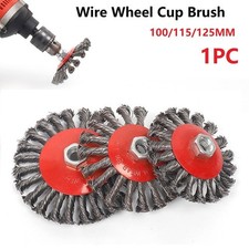 Grinder Steel Wire Brush 12500rpm 1pc 6 Steel Wire Brushes M14x2 Tools