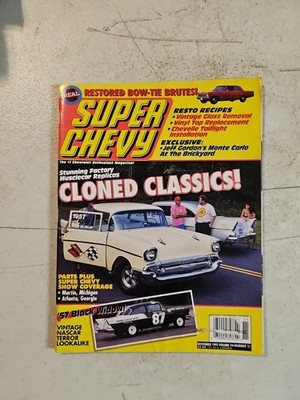 Super Chevy Magazine. November 1995 Chevrolet Enthusiast Magazine 