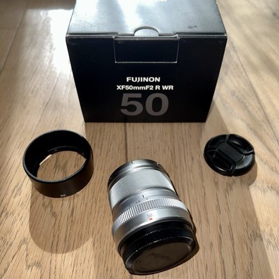 Fujinon XF 50mm F2 R WR Silber in OVP  -Top Zustand-