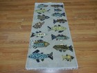 Modernd  Fish Sea Animal Designd Rug Turkish Fine Quality 2x4Ft — photo 3