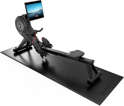 Rowing Machine Mat, Treadmill Mat for Carpet & Hardwood Floors - Rower Mat for H