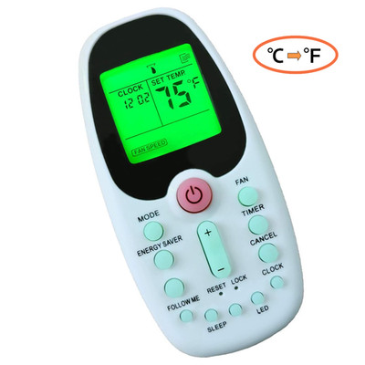 Replacement Remote Control For Danby DAC120EB3GDB DAC120EUB3GDB Air Conditioner