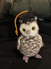 Ty Beanie Babies - Smart the Owl Class of 2001 - 2001 Retired 