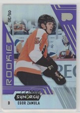 2020-21 Upper Deck Synergy Rookies Purple 5/35 Egor Zamula #118 0o5t