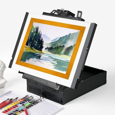 Portable Folding Drawing Board Art Supplies Gift Students Foldable Watercolor