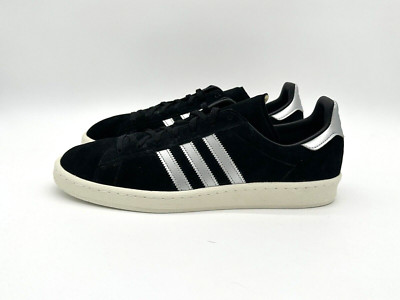 Adidas Originals Campus 80s Men's Size 12 Black White Suede Casual