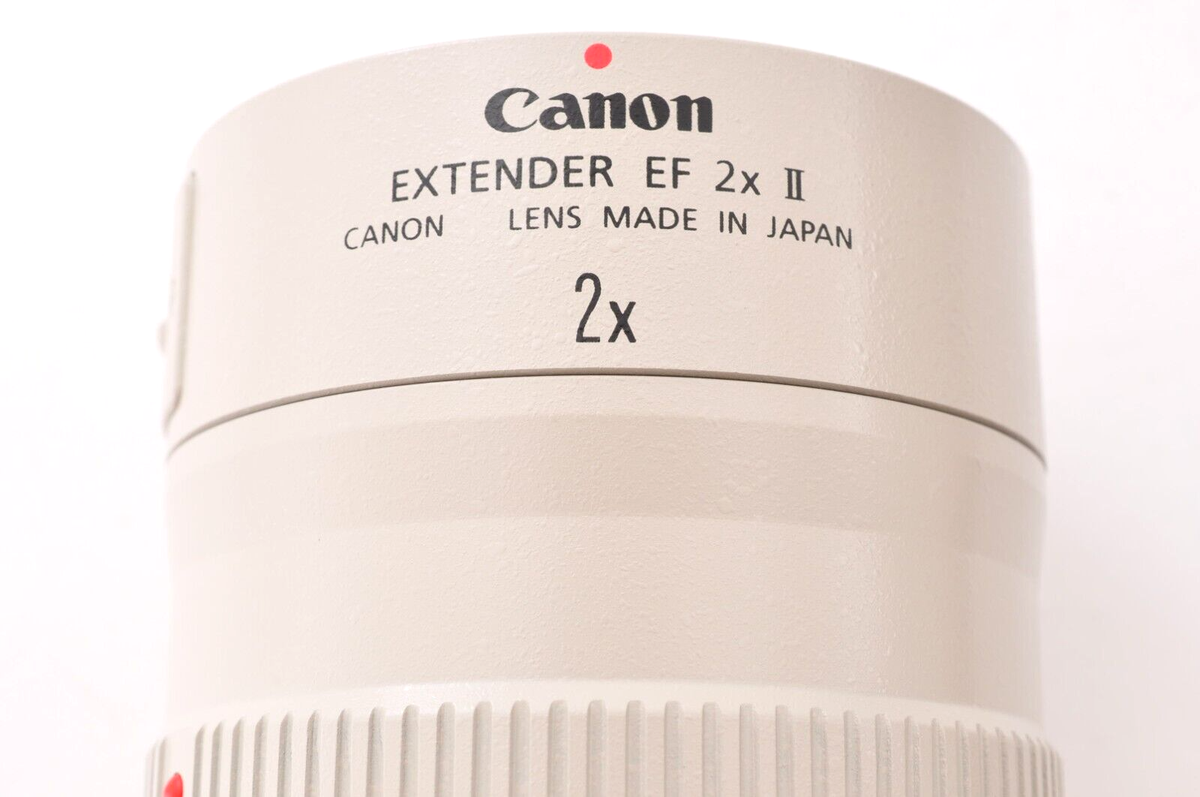 Canon Extender EF 2X II Extender Telephoto Lens Mint #01 Canon Extender EF 2X II Extender Telephoto Lens Mint #01