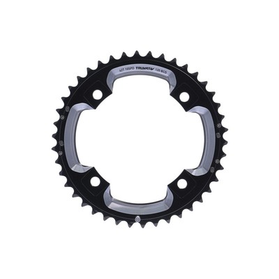 SRAM 11.6215.188.240 Chain Ring MTB 42T S2 120 AL6 Blast Black, L-Pin GXP CNC 2x