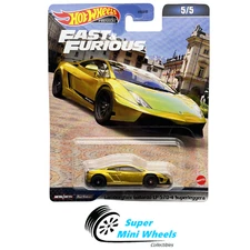 Hot Wheels Fast & Furious Lamborghini Gallardo LP 570-4 Superleggera Gold