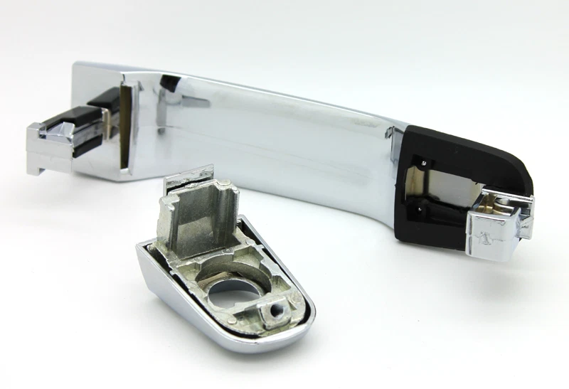 NEW Bright Chrome Exterior Outside Door Handle PAIR / FOR 06-09 PONTIAC G6 2-DR - Image 4 of 4