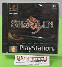 Thumbnail of ebay&reg; auction 122660989123 | ShaoLin OVP Sony Playstation 1 P1 PSX Pone  NEU in Folie! Kampfspiel NEW BOX