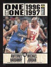 Anfernee Hardaway / Michael Jordan  1996-97 Collector's Choice #356