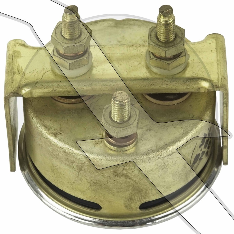 Mercury Marine Quicksilver Oil Pressure Gauge 37008 eBay