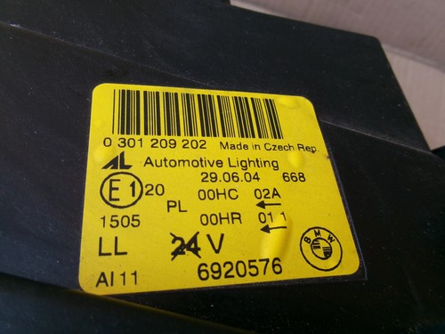 original BMW 3er E46 Coupe Cabrio Scheinwerfer rechts Frontscheinwerfer Halogen - Bild 4 von 4