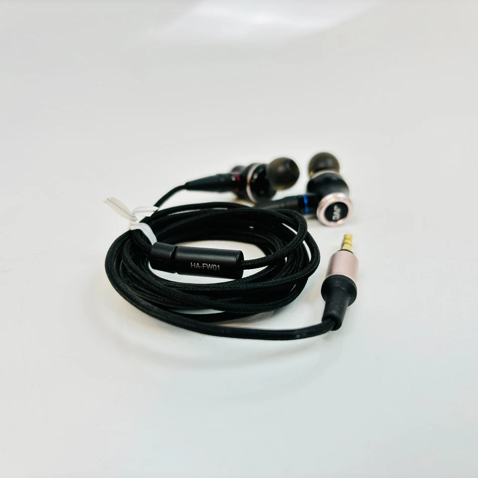 JVC HA-FW01 CLASS-S WOOD series canal type earphone HA-FW01 from japan USED - Image 4 of 4