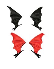 Halloween Bat Wing Clip Halloween Devil Wing Hair Clips Halloween Black Bat W...
