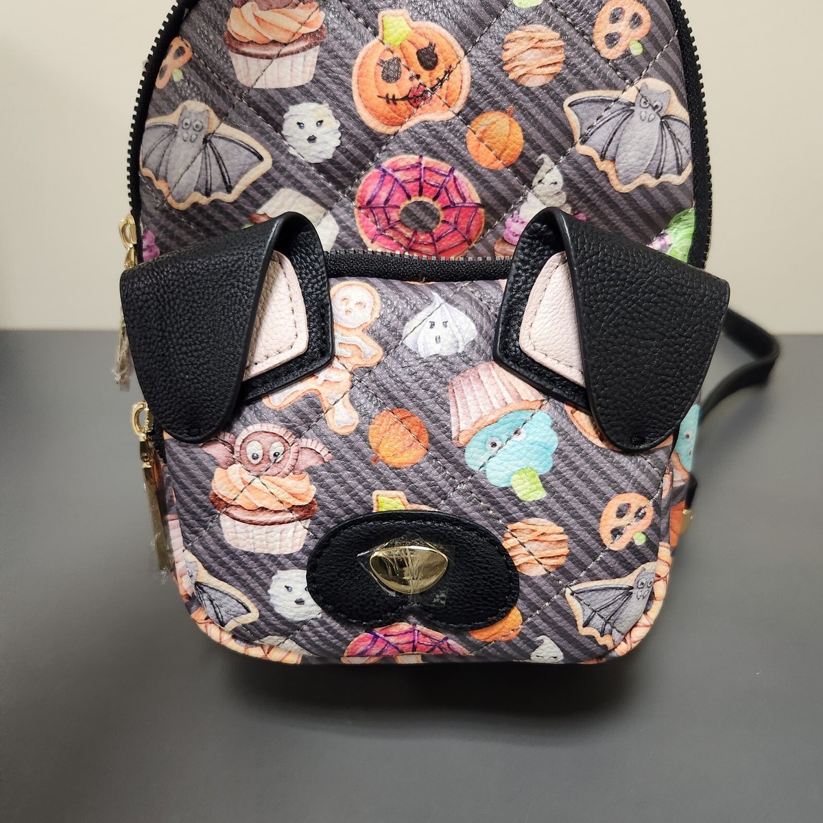 Betsey Johnson Sweets Dog XOBAYBEE Halloween Mini Backpack 