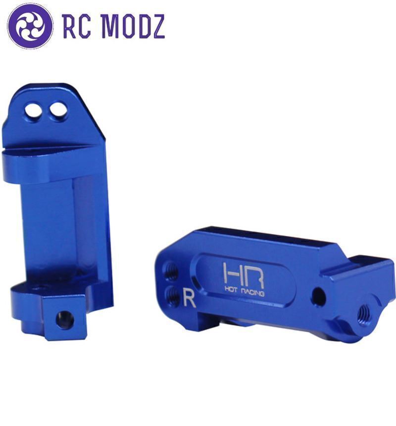 Bujes Delanteros De Aluminio Azul Para Traxxas 1/10 MAXX 8932 - Piezas De Upgrade, Más Resistentes
