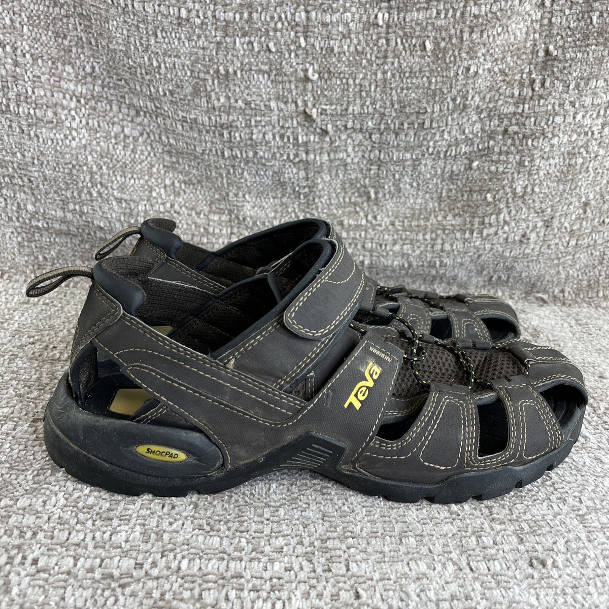 Teva Forebay Fisherman Sandal Shoe Size 11 Men’s Brown Hiking Adjustable 1001116 Teva Forebay Teva Forebay Men main image 3