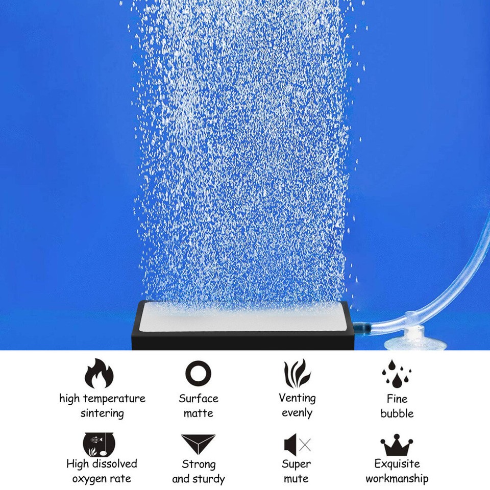 Aquarium Oxygen Stone Fish Tank Air Stone Bubbler Aquarium Bubble