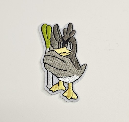 Pokemon Farfetch'd Character Flying Type Poke Embroidered Iron/Sew On Patch - Picture 5 of 13