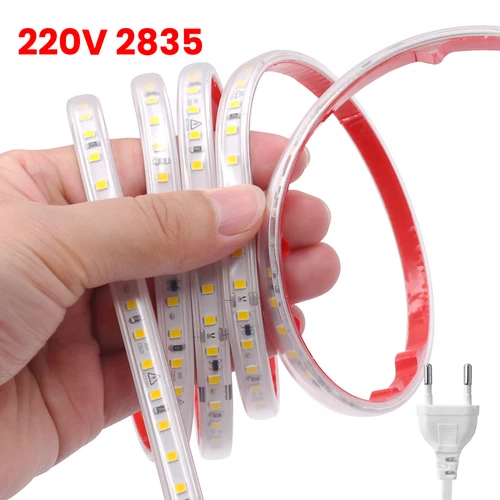 LED Streifen Stripe 220V 230V Selbstklebend Leiste Lichtschlauch IP67 Dimmbar