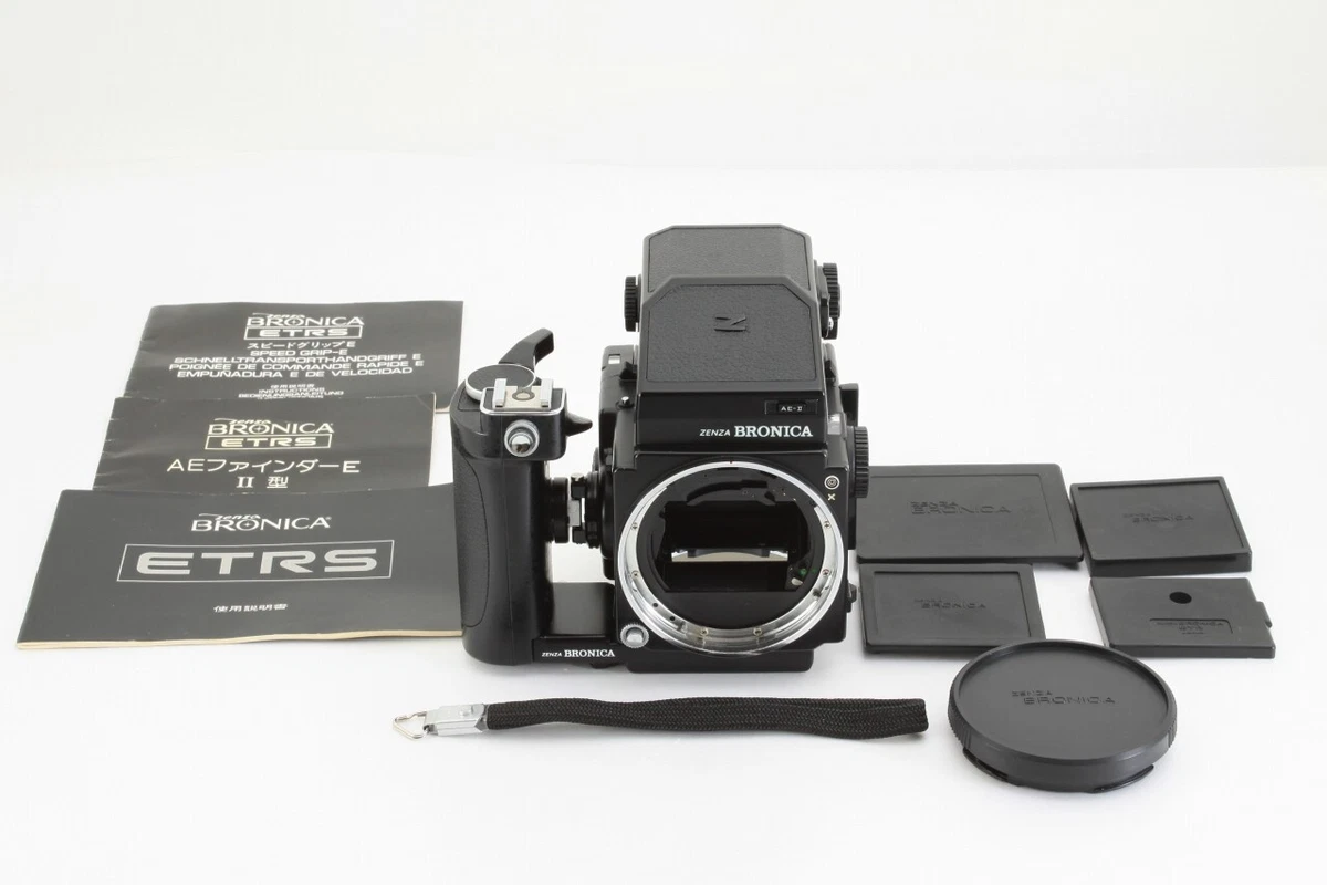 *Excellent* Zenza Bronica ETR S Body AE-II Finder from Japan #8768