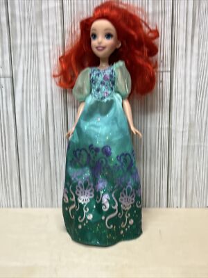 Disney Princess Royal Shimmer 12'' Ariel Doll wearing original dress 2015 Hasbro
