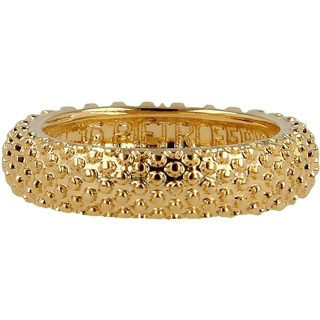 Men's Ring Pietro Ferrante AOG4021/S in Bronze with Yellow Gold Finish